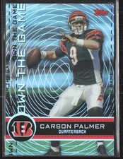 2007 Topps #OTG-CP Carson Palmer Own the Game Cincinnati Bengals (S)