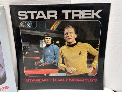 Calendrier Star Trek Vintage 1976 – Stardate, Collector