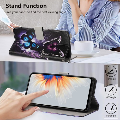 Case For Motorola E14 E15 S50 Neo X50 Ultra Thinkphone25 Wallet Flip Stand Cover - Picture 3 of 20