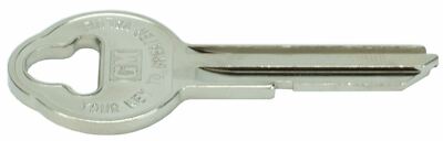 Correct Small Head Glove Box/Trunk Key Blank W/ GM Marking 1936-1966 GM Models