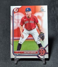 Cutter Coffey 1st Prospect Rookie 2022 Bowman Draft Card #BD-200 Boston Red Sox