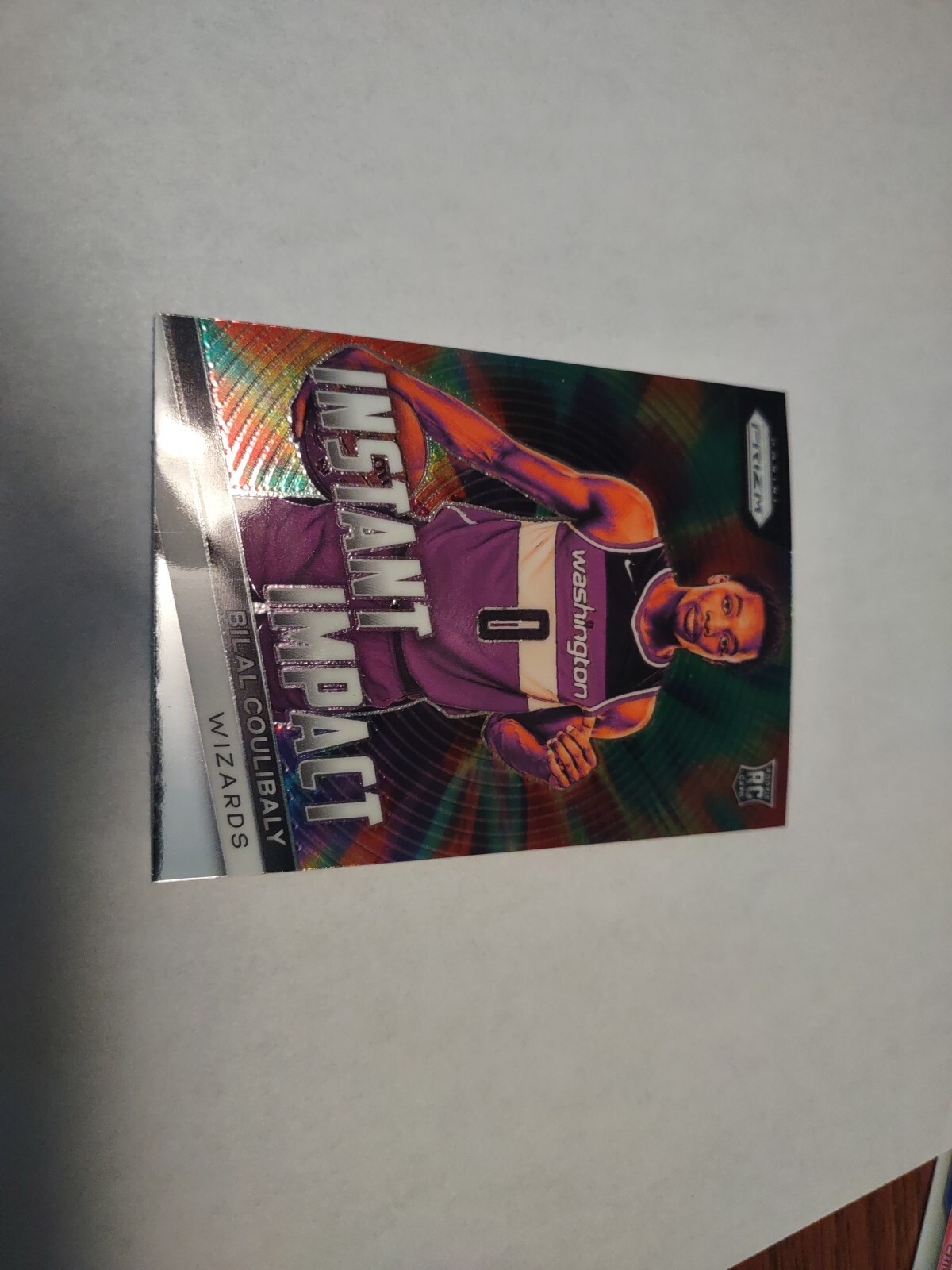 2023-24 Panini Prizm Bilal Coulibaly RC Tie-Dye Instant Impact #19 **C61