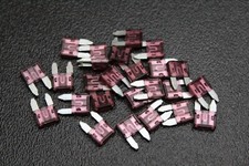 25 PACK ATM 40 AMP FUSES MINI FUSE BLADE STYLE CAR BOAT AUTOMOTIVE AUTO ATM40