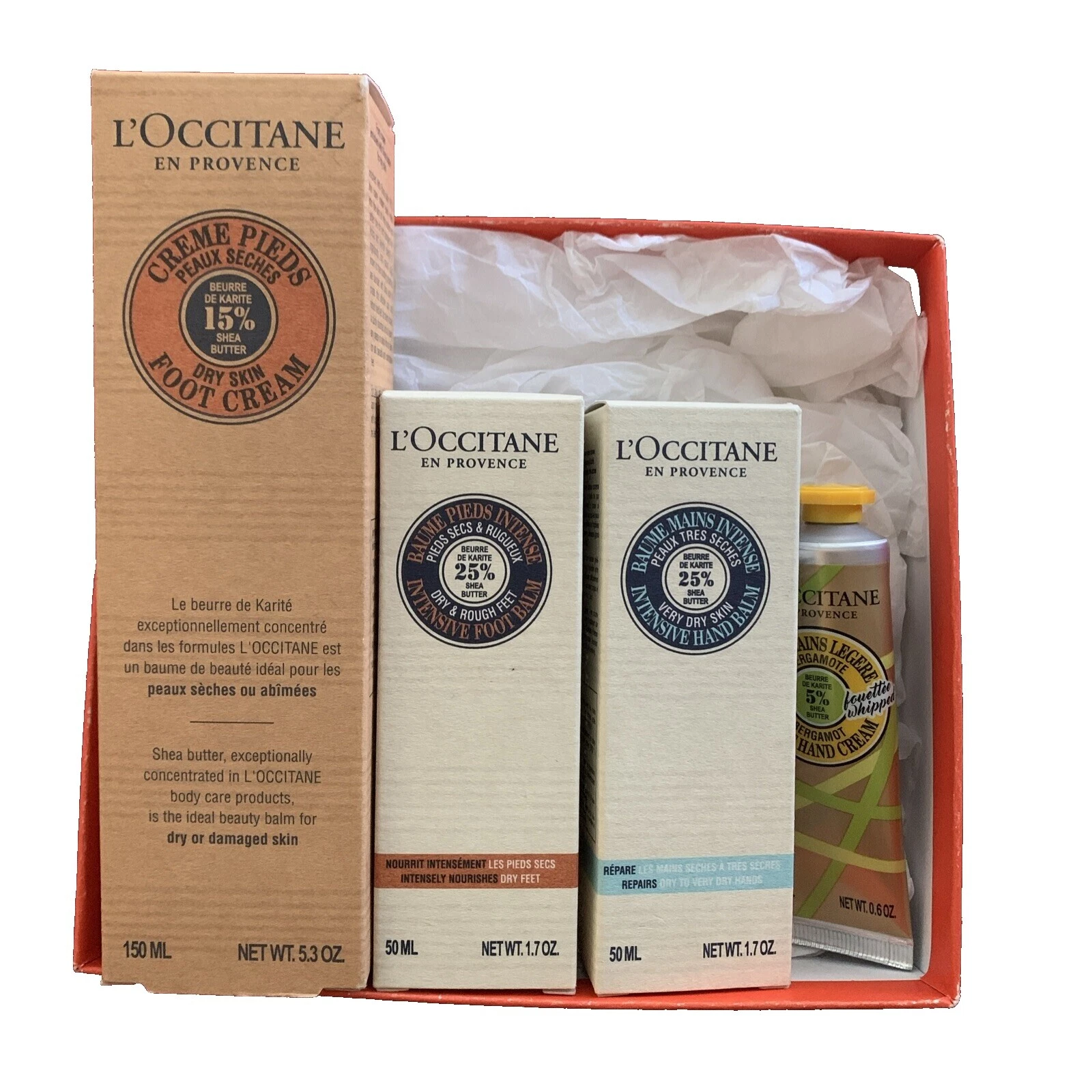 Cremas L’OCCITANE Pie