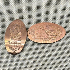 Tokyo Disney Resort Souvenir Medal Coin Penny TDS Chandu set
