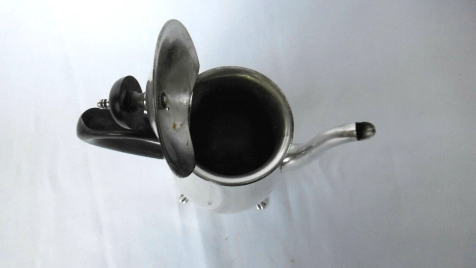 Teiera E Bricco Zucchero IN Metallo Argento - Immagine 3 di 4