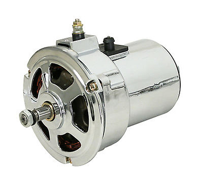 EMPI 9453 CHROME HIGH OUTPUT ALTERNATOR 75 AMP VW DUNE BUGGY BUG GHIA THING BAJA