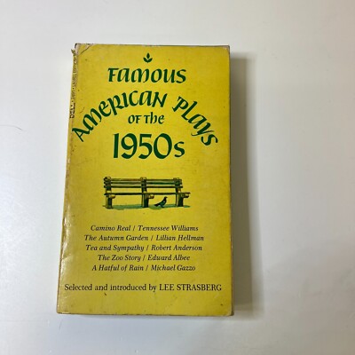 Famous American Plays Of The 1950s - Lee Strasberg Paperback