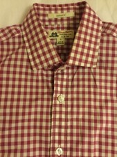NEW 148 Thomas Mason  for J.Crew Ludlow Shirt in Purple Gingham - S