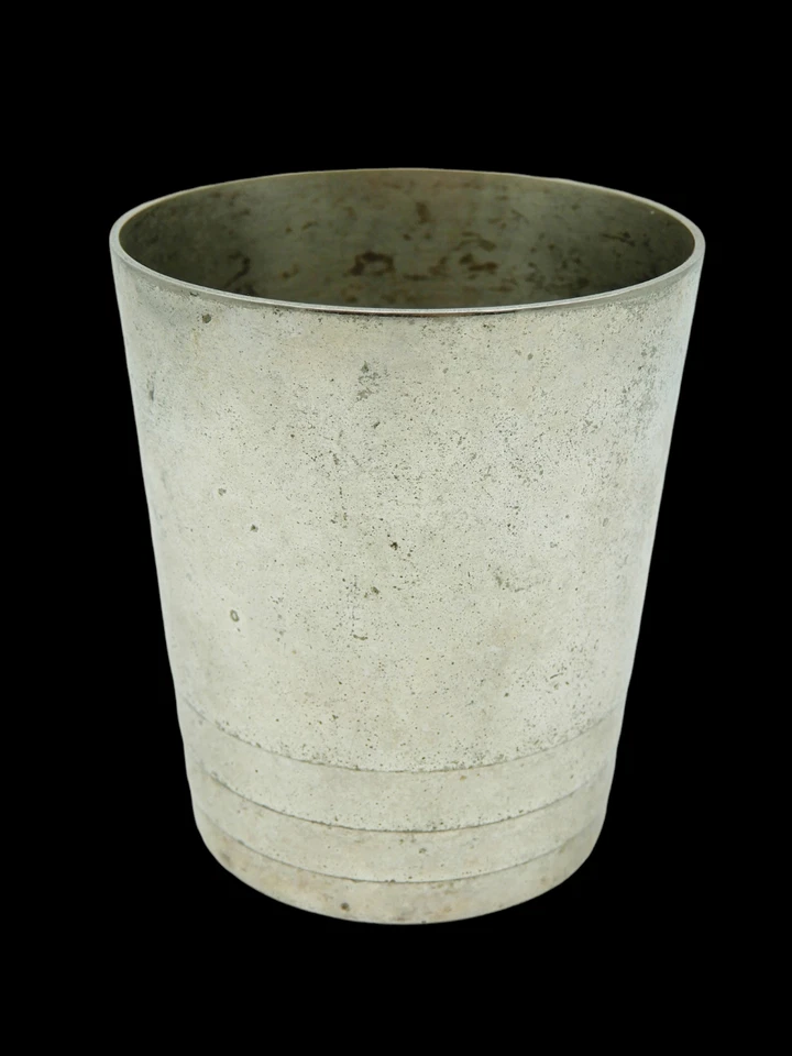 Raro CHRISTOFLE Plato de Plata Francés Jigger Cup con Estuche Original Temprano Caja PARÍS Foto 2 de 4