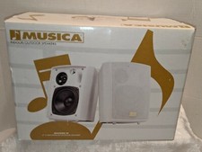 MUSICA M430AW-W 4" 40W RMS 80W Peak Pwr All-Weather  3-Way In/Outdoor Speakers