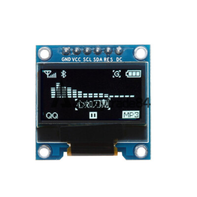 6Pin 12864 Spi&iic I2C Weiß Oled Display Modul 0.96 '' für Raspberry Pi