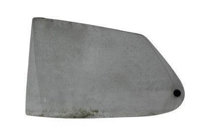 CLEAR RIGHT REAR OPENING FLAP GLASS FOR FIAT 128 SPORT COUPE