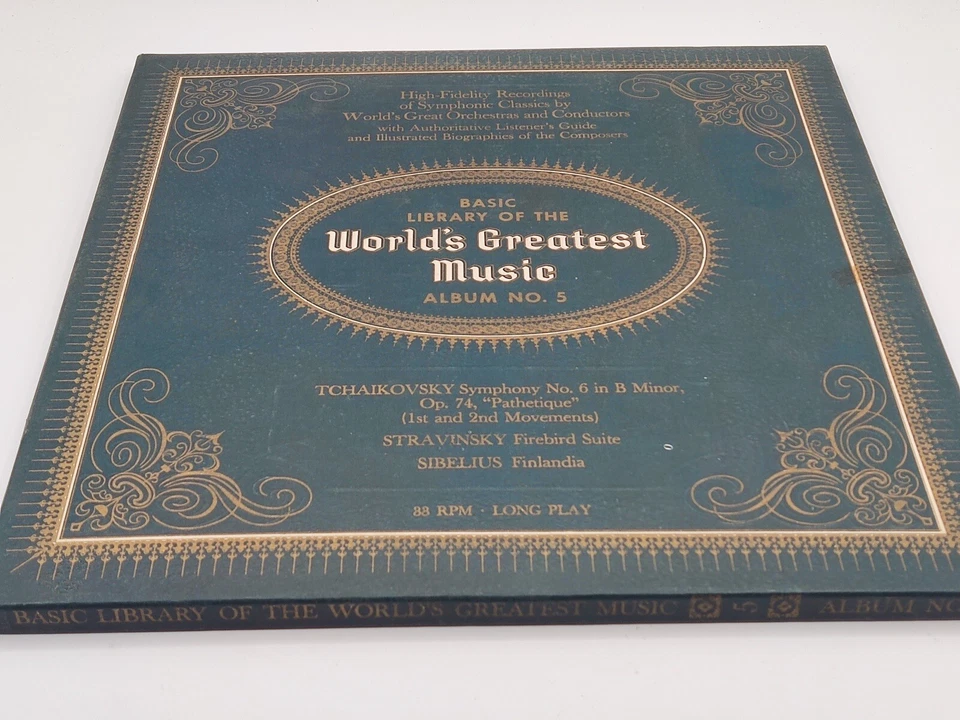 Basic Library of the Worlds Greatest Music Album No. 1, 2, 5, & 6. - Image 3 of 4