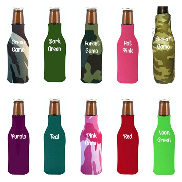 blank foam can koozies