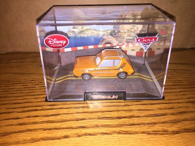 New Disney Store Cars 2 Die Cast Collector Case Gremlin 1:43 