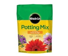 Miracle-Gro Potting Mix, For Container Plants, Flowers, Shrubs, 8 qt.