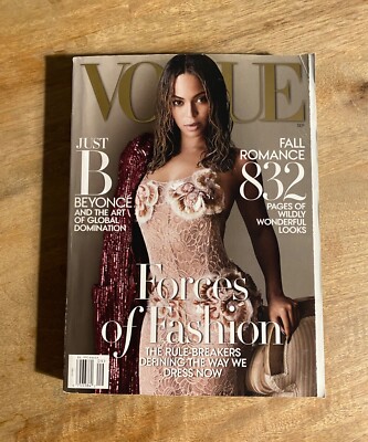VOGUE USA BEYONCE September 2015