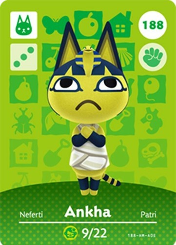 Ankha Animal Crossing New Horizons NFC! Free Shipping