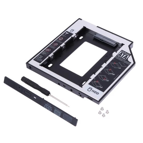 2me SATA HDD SSD Caddy Rack Support Pour HP EliteBook 2530P 2540p 2560p 2570p