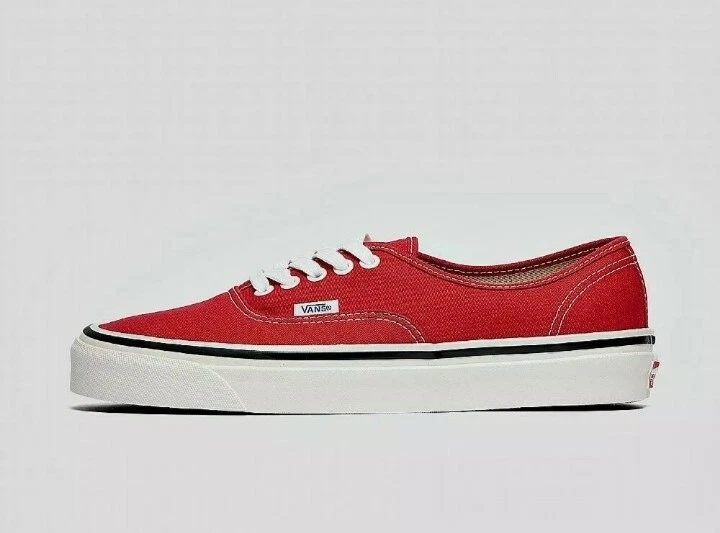 Vans authentic sale anaheim red