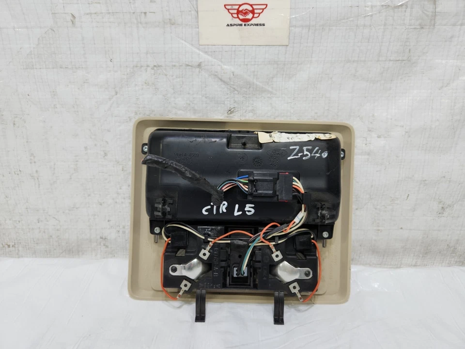 Interruptor de lámpara de luz domo y techo corredizo delantero Ford Freestyle 2005-2007 OEM Foto 4 de 4