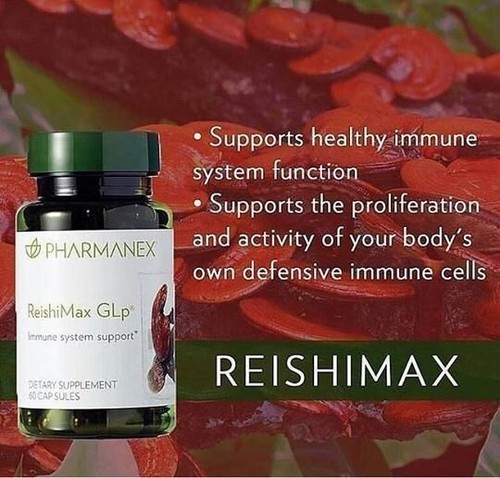 2 PACK Nu Skin Nuskin Pharmanex ReishiMax GLP Immune Support 11/2026 - Picture 3 of 6