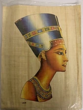 egyptian painting on papyrus