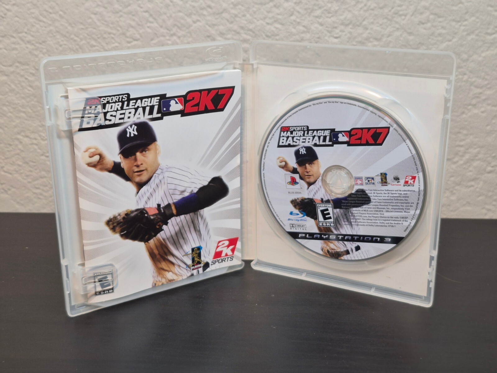 PS3 Major League Baseball 2K7 Game Complete CIB Mint Disc 2K Sports
