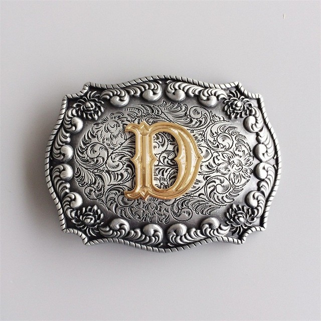 letter d belt buckle
