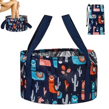 Foot Bath Basin Portable Travel Collapsible Foot Basin Folding Foot Bath Tub Soa