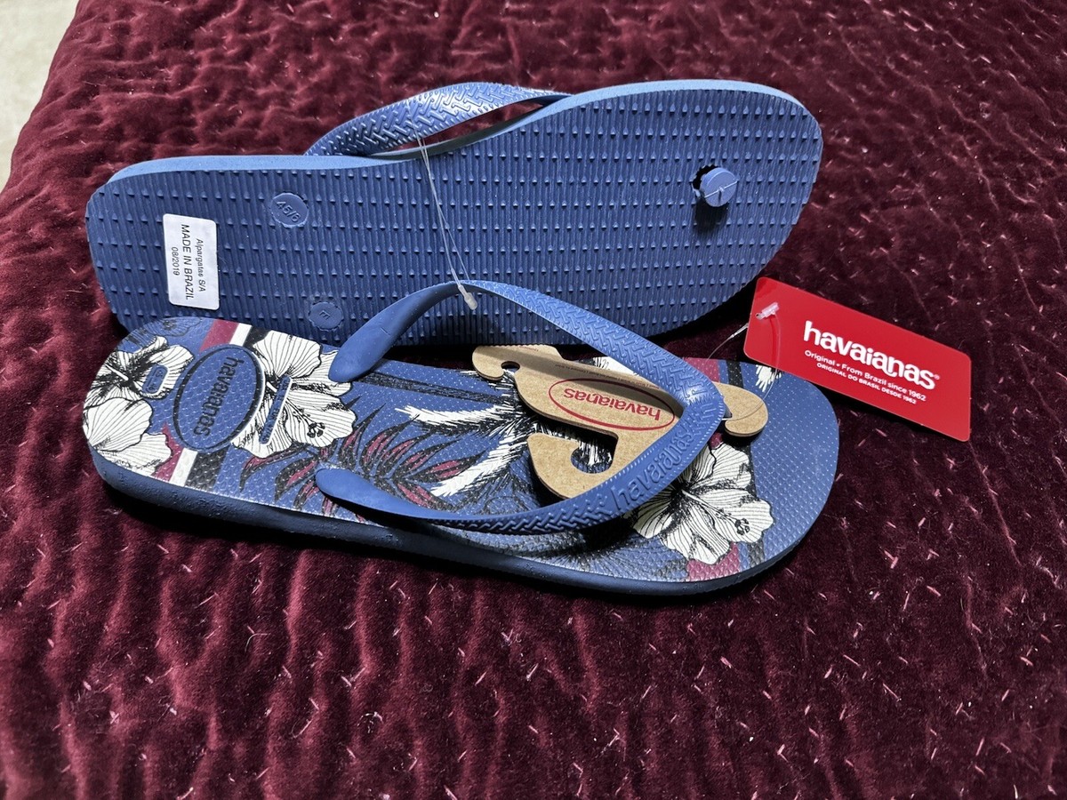 NWT HAVAIANAS FLIP FLOPS - ALOHA - MENS SIZE 13 | eBay