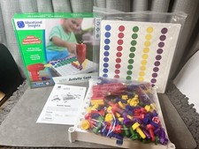 Educational Insights Activity Center Design Drill Homeschool Stem Kids Child Toy