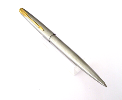Stylo Bille Parker 75 - Acier Brossé, Référence J194 V15, Occasion