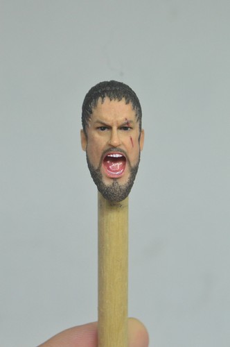 1/12 Spartan 300 Warriors King Leonidas Gerard Butler Head Fit 6'' Male Figure B - Picture 6 of 8