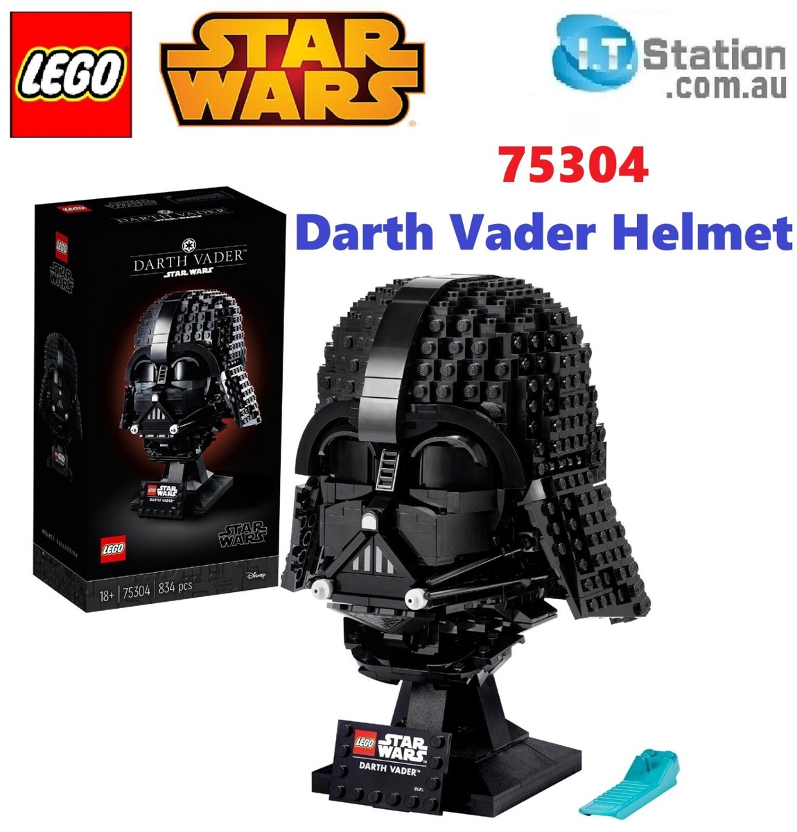 Lego 75304 Darth Lego Darth Vader Helmet Set LEGO Star Wars Darth - Main Image