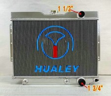 Aluminum Radiator For 1960-1965 Chevy Bel Air Biscayne Ls Notched Tank Aluminum Radiator For 1960-1965 Chevy Bel Air Biscayne Ls Notched Tank