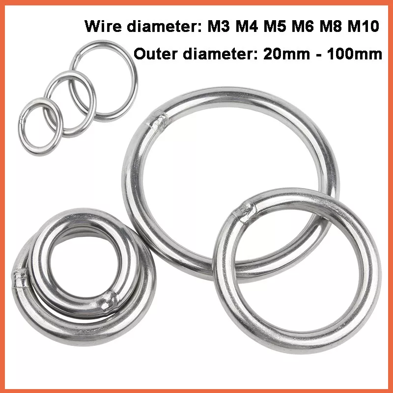 Welded clearance steel rings