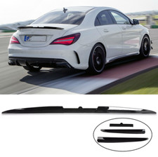 Schwarz glanz Heckspoiler Spoiler Lippe Spoilerlippe f&uuml;r MERCEDES CLA C117 W117