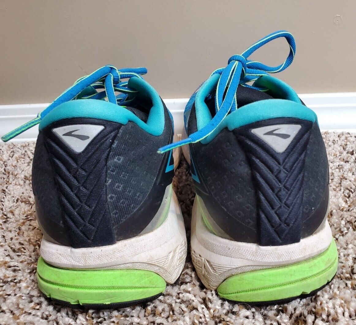 Men's Brooks Blue Green Ravenna 8 Sneakers Size 12 - image 6