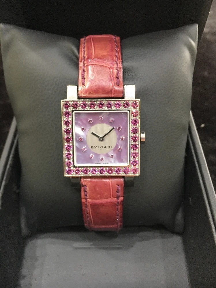 Bulgari shop quadrato watch