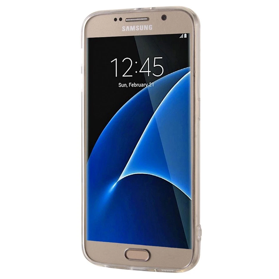 Custodia Cellulare per Samsung Galaxy S7 Protettiva Cover Bumper Astuccio Rahmen - Immagine 3 di 4