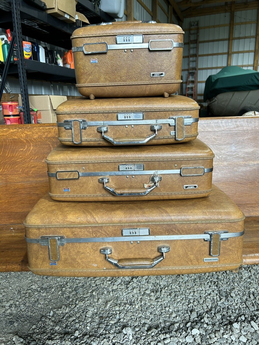 Vintage 1960's American Tourister 4-Piece Luggage Set | eBay