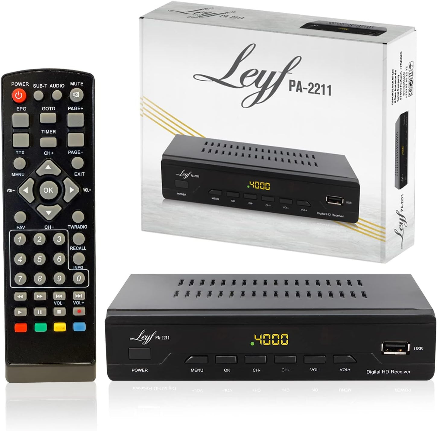 Recensione PA-2211 Ricevitore DVB-T2 1080P: Qualità Prezzo Imbattibile