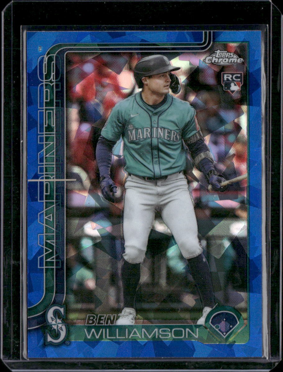 2025 Topps Chrome Update Sapphire #USC168 Ben Williamson