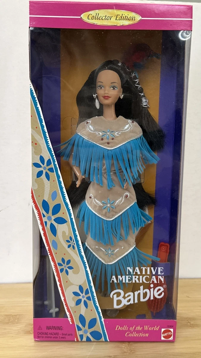 Barbie Dolls of the World Native American 1996 Year Manufactured