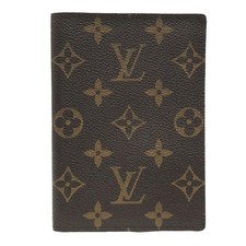 Louis Vuitton Couverture Monogram Passport Cover Passpole M60181 Brown Auth