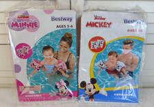 Disney Junior Mickey Mouse Mini Mouse Inflatable Arm Bands, Ages 3-6 Bestway