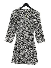 MNG Wrap Midi Dress M in Cream