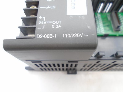 AUTOMATION DIRECT D2-06B-1 PLC RACK